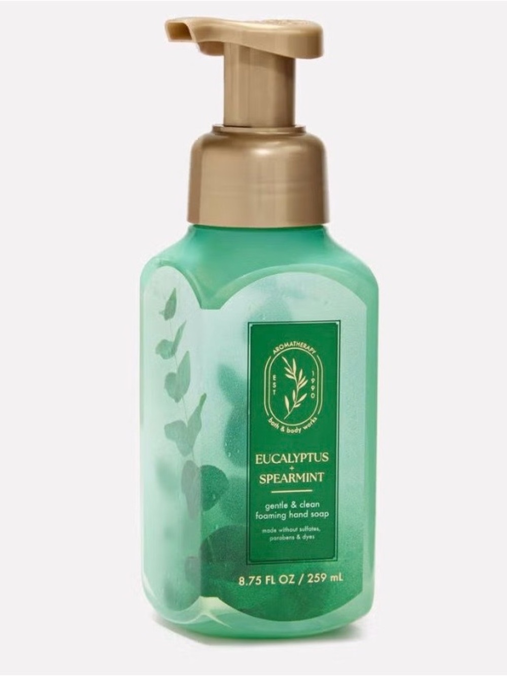 Bath & Body Works Eucalyptus & Spearmint Foaming Hand Soap - 8.75 oz